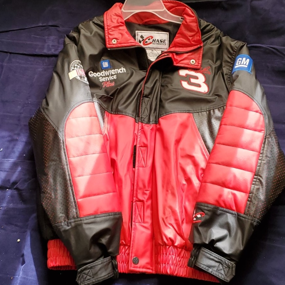 Earnhardt leather coat